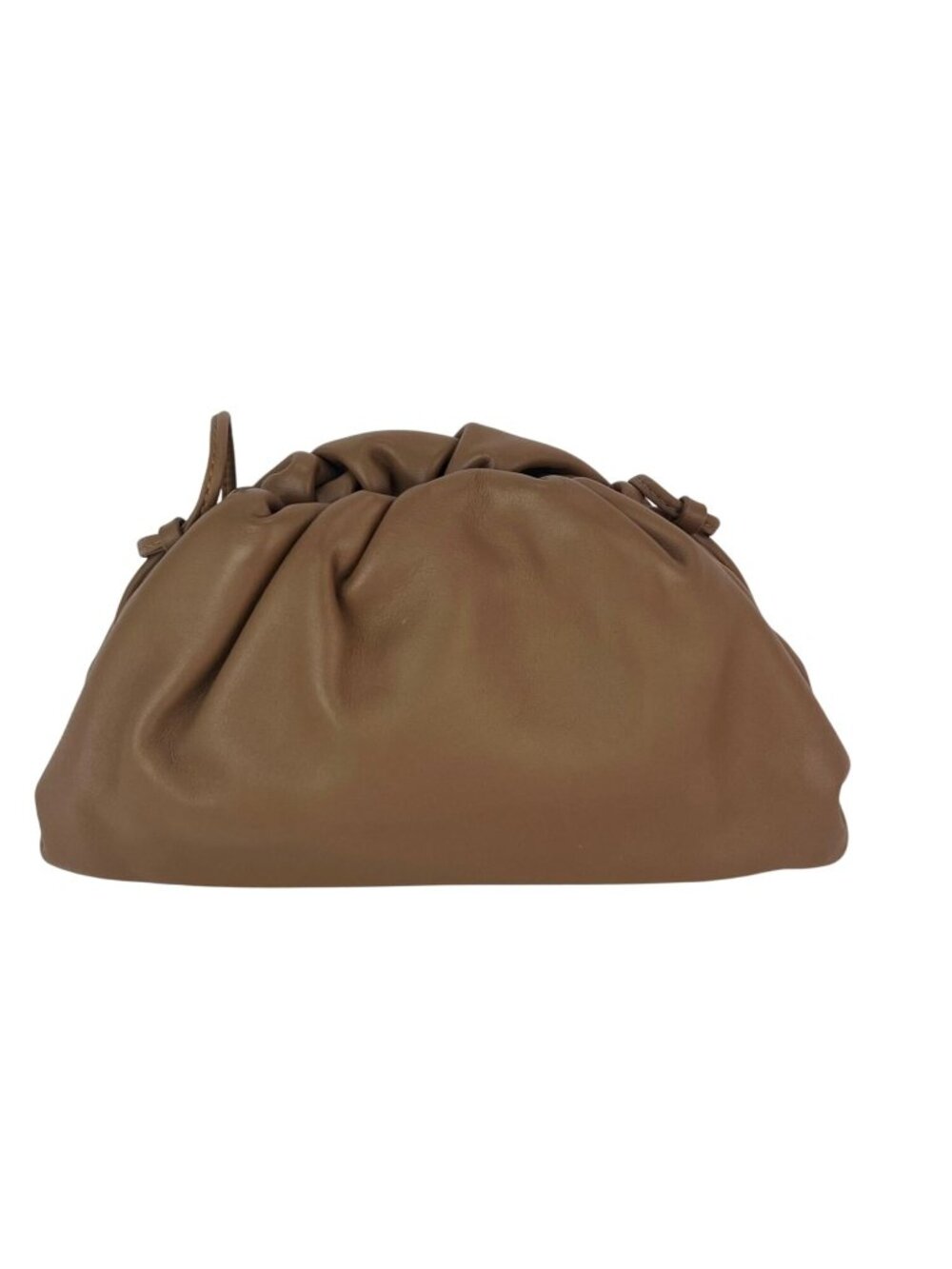 Bottega Veneta Mini Pouch Carmel Leather Crossbody Clutch Bag